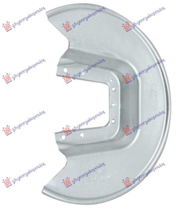 Zaštitni lim stražnjeg kočionog diska (promjer lima 275mm) (promjer diska 247mm)