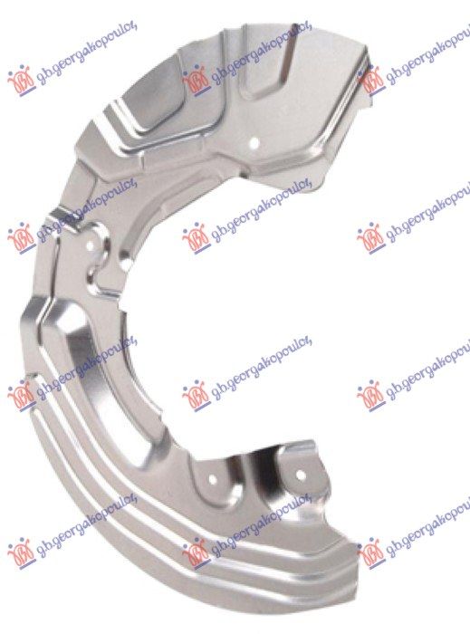 Zaštitni lim prednjeg kočionog diska (promjer diska 330mm) (aluminijski)