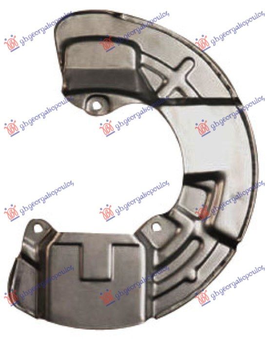 Zaštitni lim prednjeg kočionog diska (promjer lima 310/137mm)