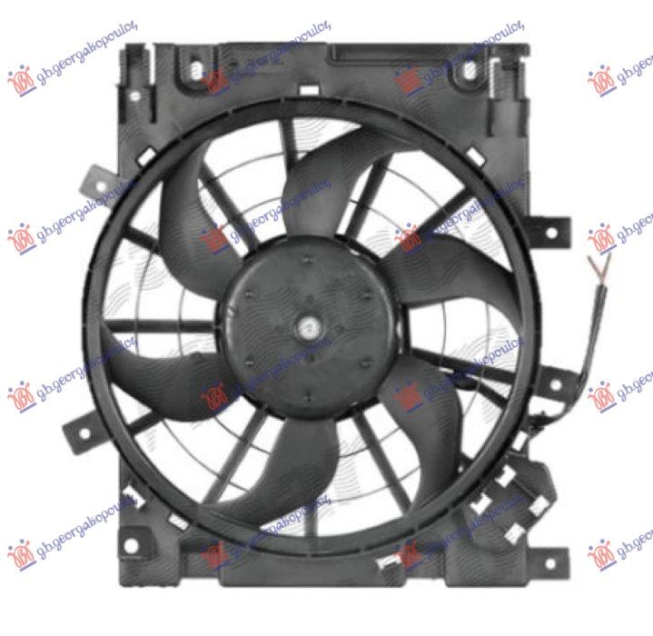 Ventilator klime benzin-dizel (3 pina)