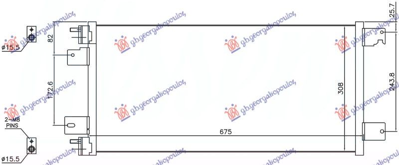 Hladnjak klime 2.0-2.4 benzin (675x376)