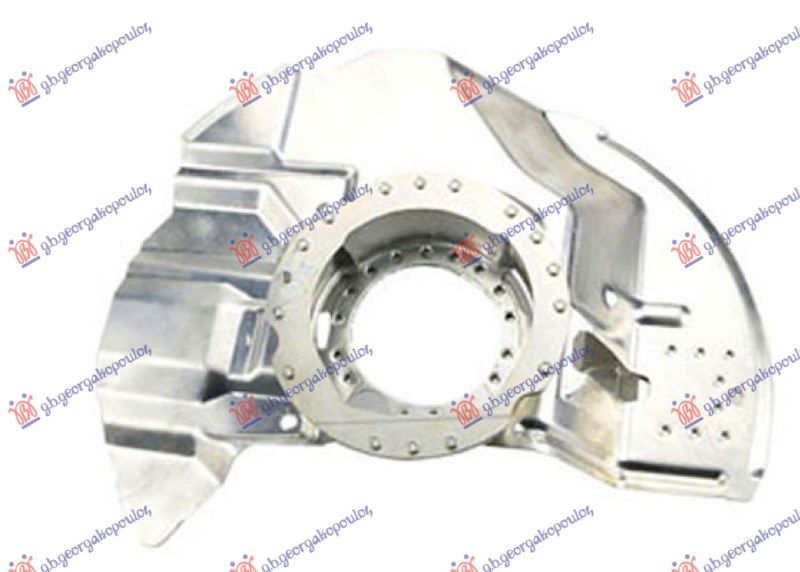 Zaštitni lim prednjeg kočionog diska (promjer diska 300mm) (aluminijski)