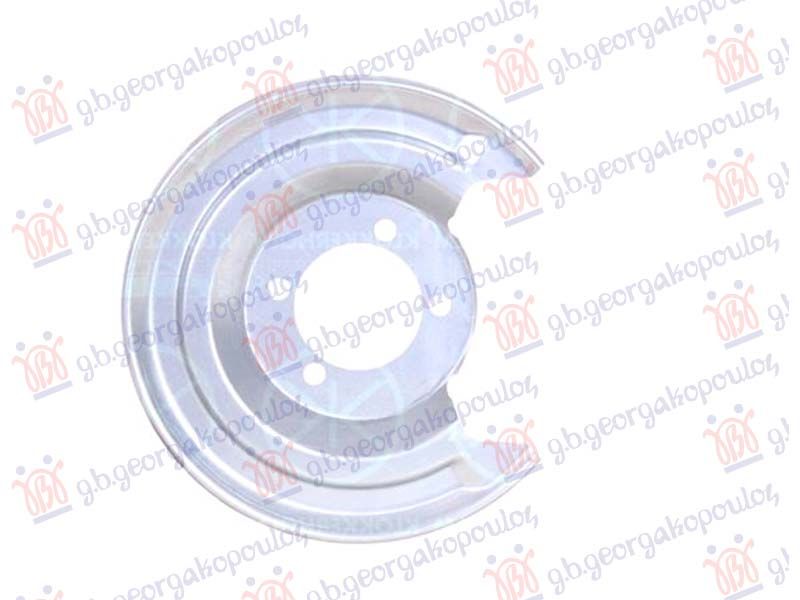 Zaštitni lim stražnjeg kočionog diska (promjer lima 280/72mm) (promjer diska 259mm)