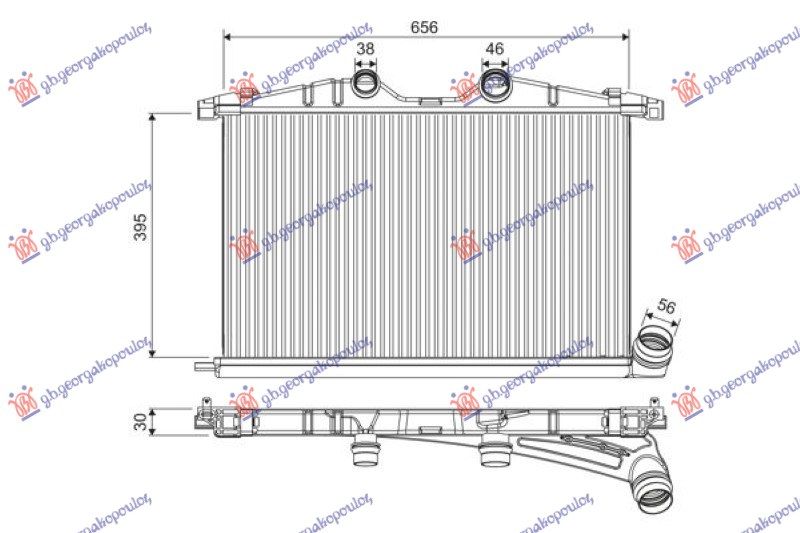 Intercooler 2.2-3.0 dizel. automatski (770x392)