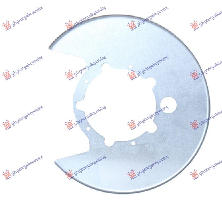 Zaštitni lim stražnjeg kočionog diska (promjer diska 276mm)