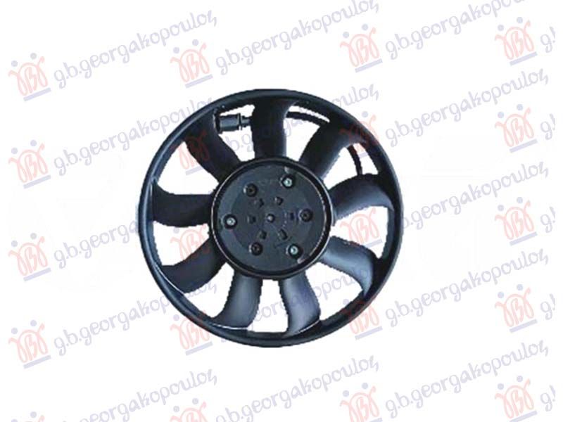 Ventilator 3.0 dizel - 4.0 benzin (motor + ventilator) (desni) (390mm) (600W)