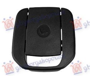 Poklopac ISOFIX crni