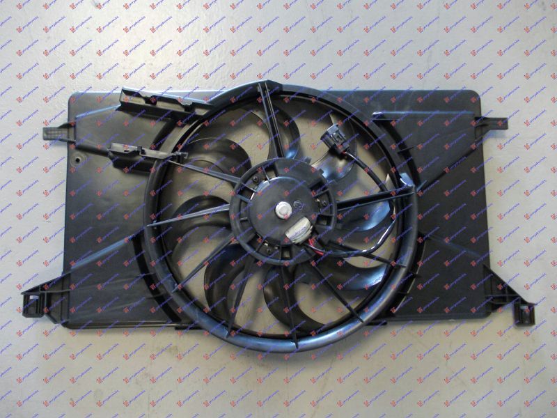 Ventilator hladnjaka kompletan (1.4-1.6 BENZIN) +/- a/c (BEZ MODULA)
