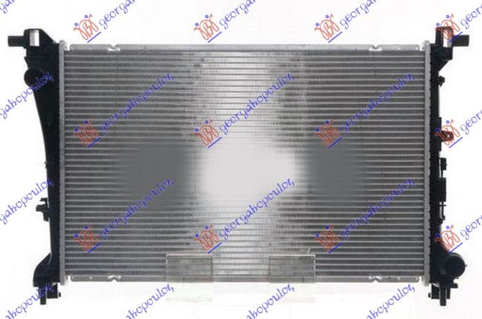 Hladnjak motora 1.4/LPG (88kW) benzin. ručni - 1.3-1.6 MJTD dizel. ručni (620x390x26) (MARELLI)