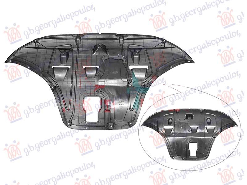 Poklopac motora plastični (hibrid)