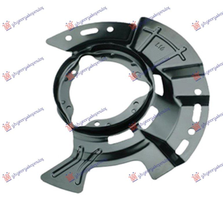 Zaštitni lim prednjeg kočionog diska (promjer lima 303/97mm) (promjer diska 305mm)
