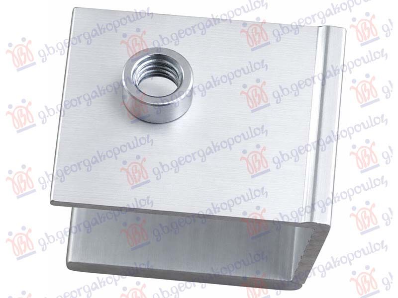 Nosač ojačanja prednjeg branika unutarnji stražnji bočni (lijevi=desni) (spojnik) (aluminijski)