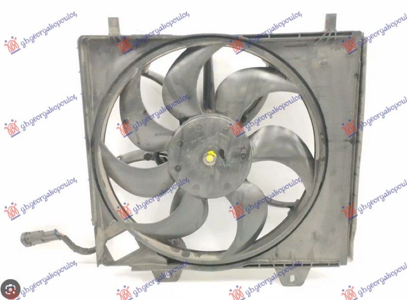 Ventilator komplet 1.2 benzin - 1.5 dizel (363mm)