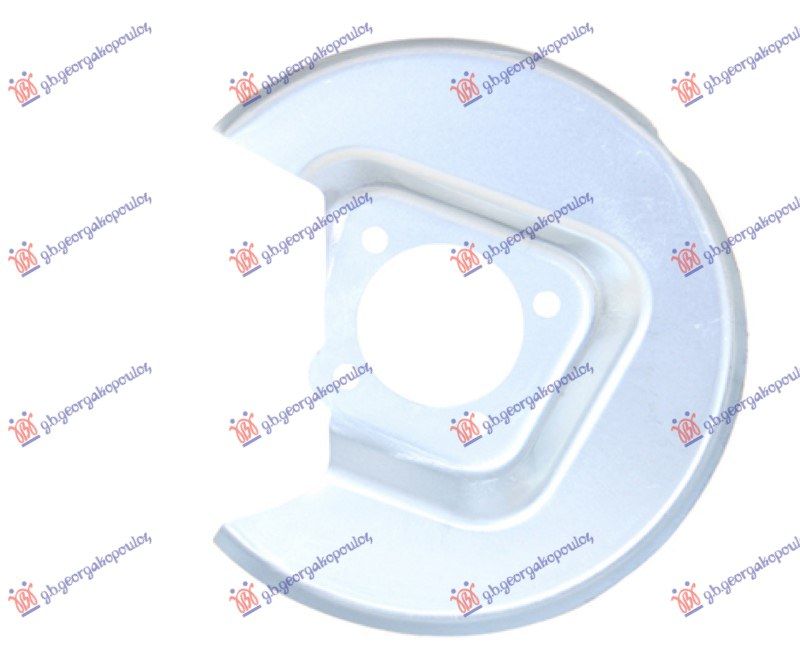 Zaštitni lim stražnjeg kočionog diska (promjer lima 290/79mm) (promjer diska 249mm)