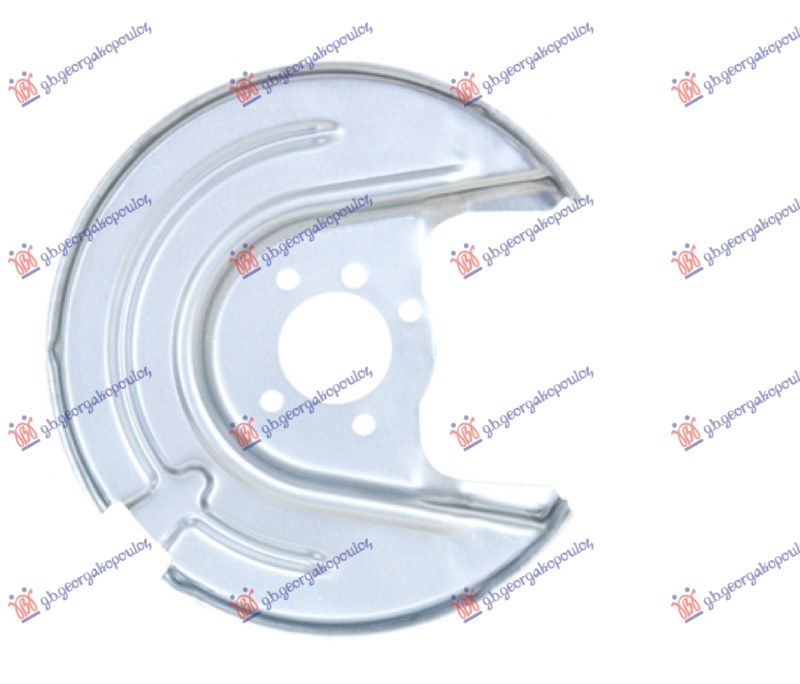 Zaštitni lim stražnjeg kočionog diska (promjer lima 274/52mm) (promjer diska 253mm)