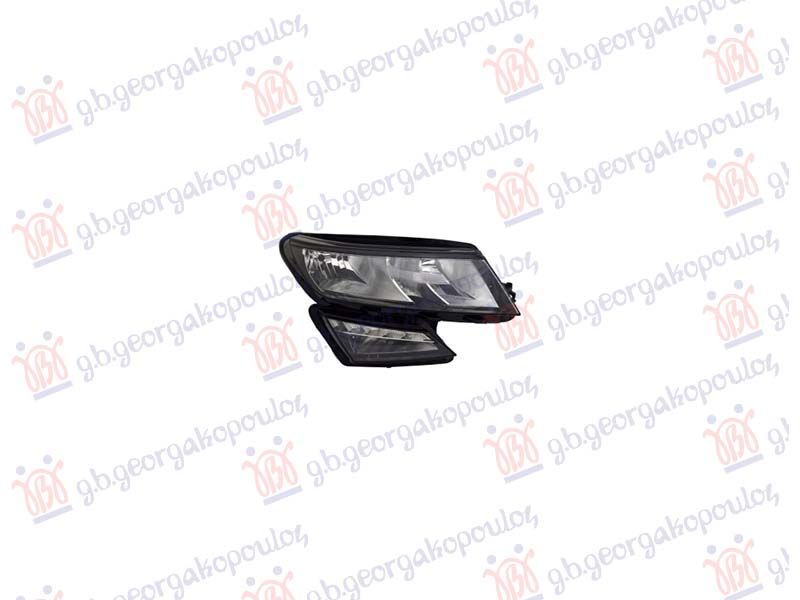 Far sa maglenkom (H7/H7/LED) (E) (TYC)