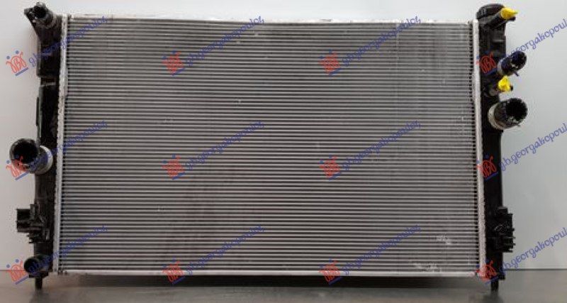 Hladnjak motora 1.8-2.0 benzin/hibrid (675x415) (bez cijevi)