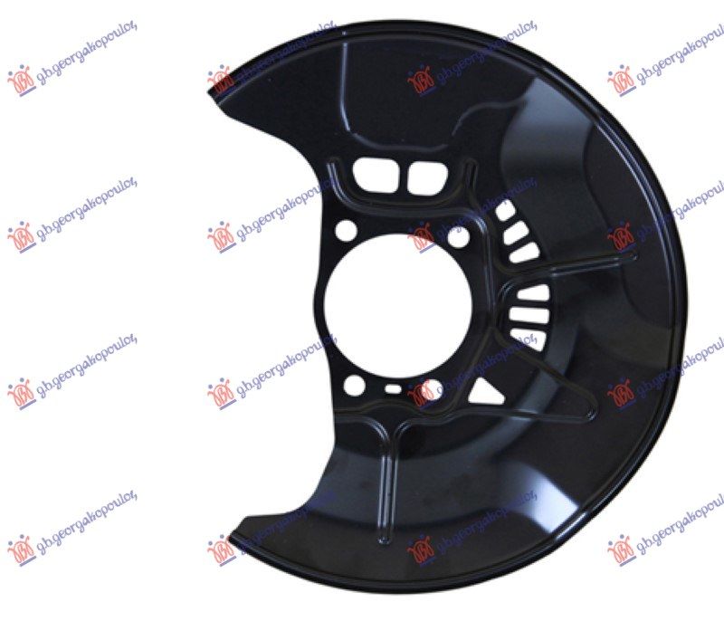 Zaštitni lim prednjeg kočionog diska (promjer lima 367/90mm) (promjer diska 328mm)