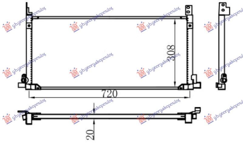 Hladnjak klime 2.5 benzin/hibrid (682x318)