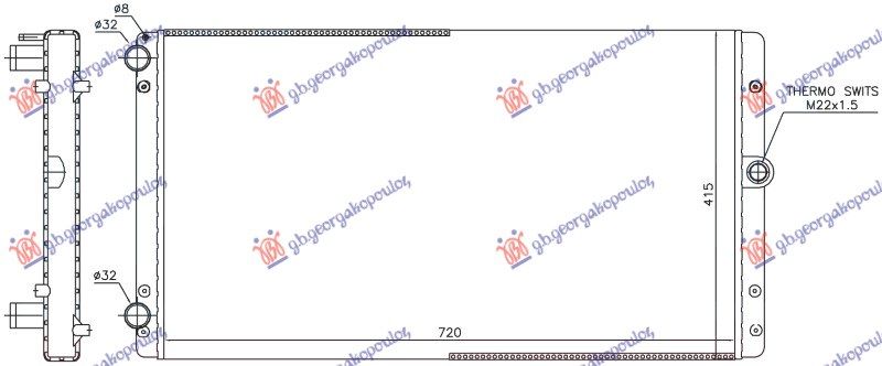Hladnjak motora 2.5 dizel (720x416)