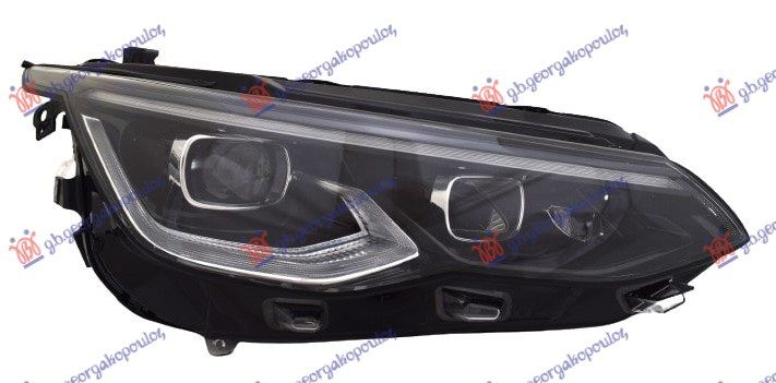 Far električni crni LED PLUS (E) (TYC)