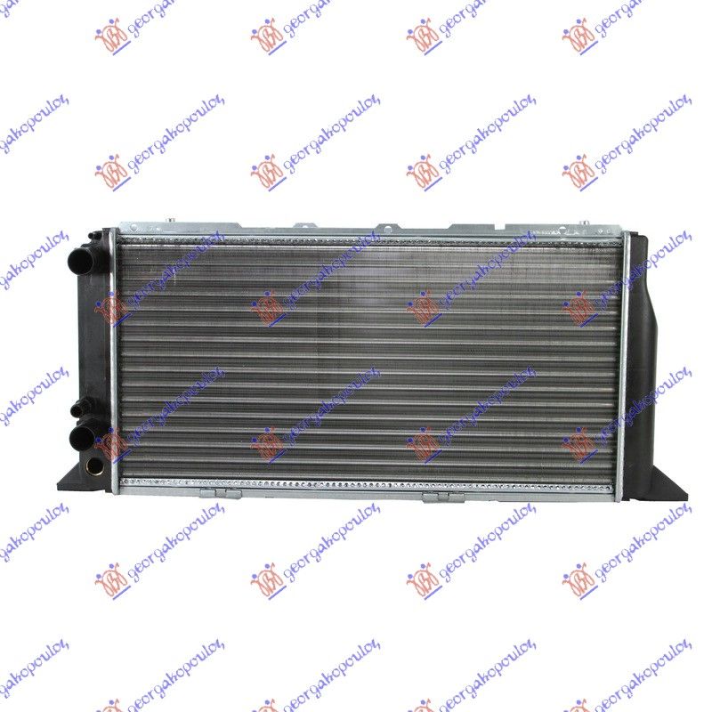Hladnjak motora 1.6-1.8 benzin - 1.6 dizel sa klimom (600x310x40) (NRF)