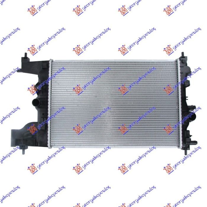 Hladnjak motora 1.4-1.6-1.8 benzin. ručni (580x390) (NRF)