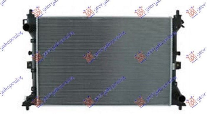 Hladnjak motora 1.0-1.4 TURBO benzin (625x410x26) (NRF)