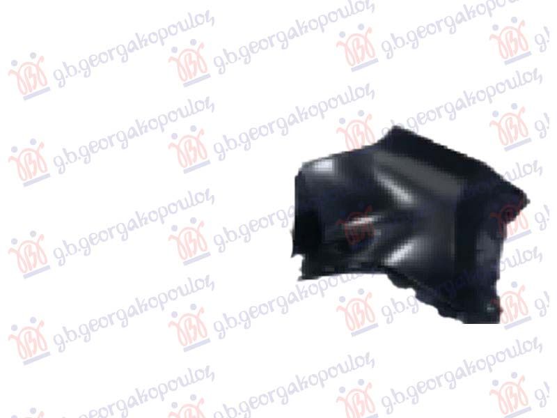 Završetak stražnjeg branika gornji plastični