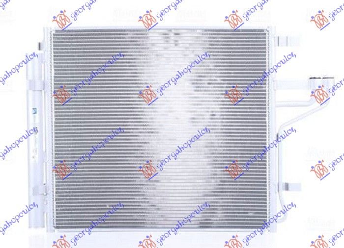 Hladnjak klime 1.0-1.2 benzin (400x380x12) (MARELLI)