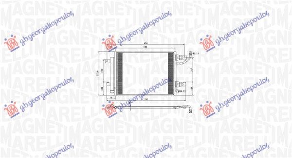 Hladnjak klime (520x375) (svi modeli) (MARELLI)