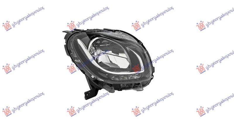 Far sa LED dnevnim svjetlom (BASE) (VALEO)