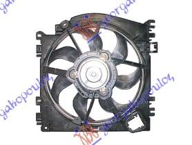Ventilator hladnjaka komplet +/- ac benzin-dizel