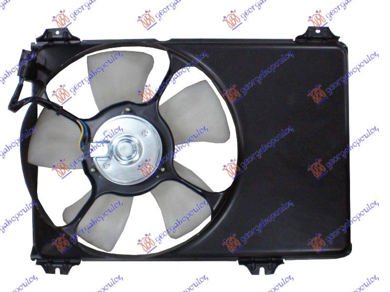 Ventilator hladnjaka komplet benzin-dizel