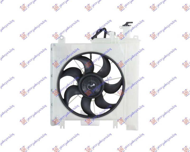 Ventilator hladnjaka komplet +a/c 1.0 cc benzin