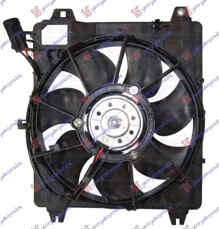 Ventilator hladnjaka komplet +/- a/c 1.4 dizel