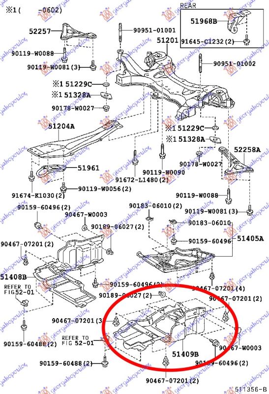 Zaštita motora (PLASTIČNA) bočni 04-
