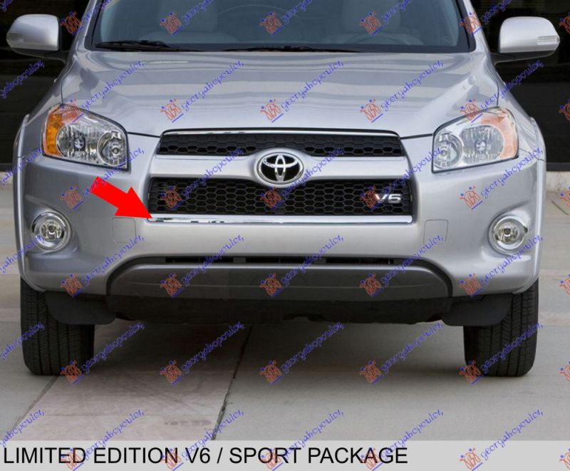 Rešetka kromirana donja limited v6/sport pack