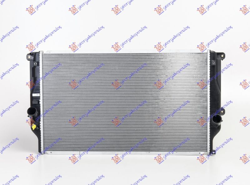 Hladnjak motora 2.2 d4d dizel +/- klima ručni (668X409) (KOYO)