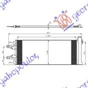 Hladnjak klime 2,2-2,3-3,0 d hdι (71×29,7×16)