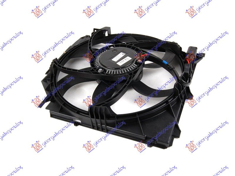 Ventilator hladnjaka komplet (2.0-2.2-2.5 BENZIN) +a/c