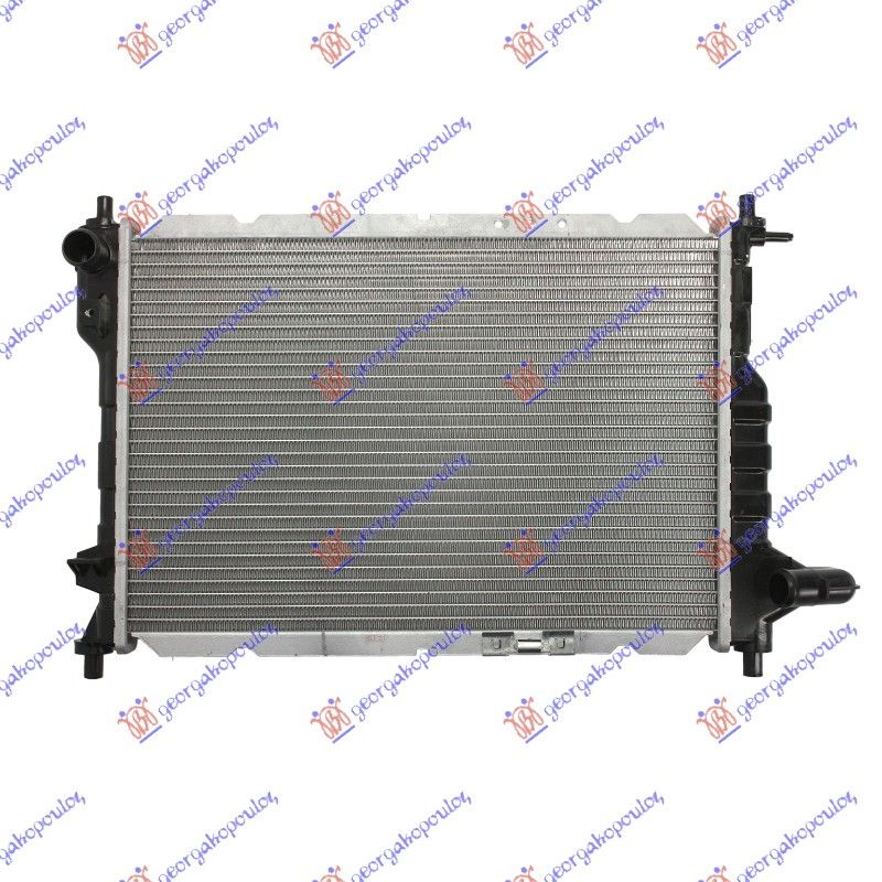 Hladnjak motora 0.8+1.0 8v cc (45,8X31,7)