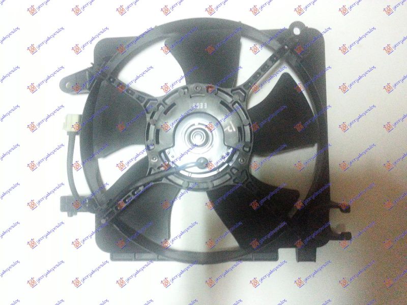 Ventilator hladnjaka komplet 0,8-1,0 8v cc