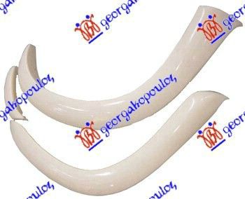 Set plastičnih rubova blatobrana 4 vrata (6 KOM)