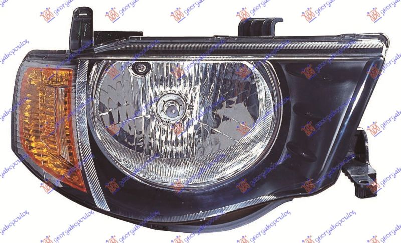 Far električni žuti nosač (CLUB CAB/DOUBLE CAB) -09 (E) (DEPO)