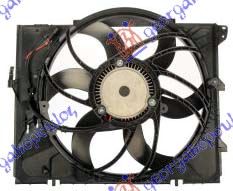 Ventilator hladnjaka kompletan benzin (3 PINA)