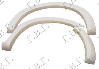 Plastični rub blatobrana 2 vrata set (6 KOM)