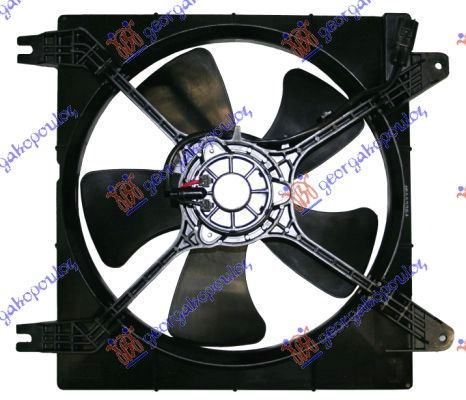 Ventilator hladnjaka kompletan (1.4-1.6 BENZIN) 03-