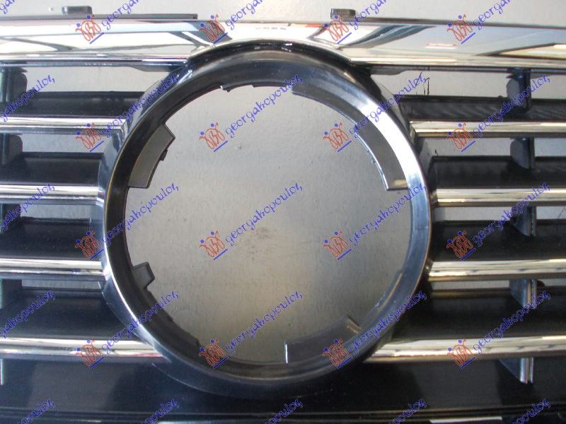 Maska komplet (KROMIRANA/CRNA MREŽA) (S PDS) otvor za logo 150 mm