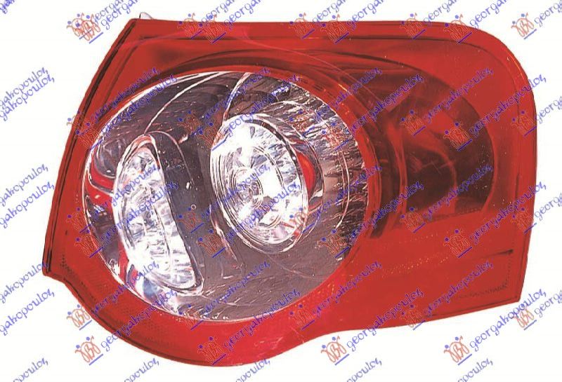 Štop lampa vanjska karavan LED (MARELLI)